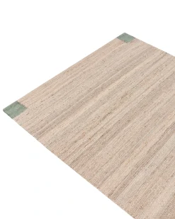 Gulvtæppe AMRAVATI Beige/Grøn 160 x 230 cm Jute