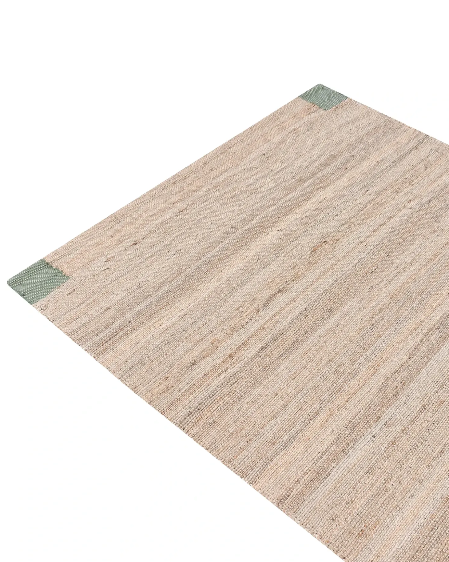 Gulvtæppe AMRAVATI Beige/Grøn 160 x 230 cm Jute