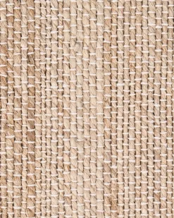 Gulvtæppe AMRAVATI Beige/Grøn 80 x 300 cm Jute