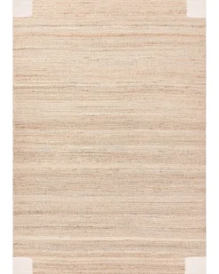 Gulvtæppe AMRAVATI Lys Beige 160 x 230 cm Jute