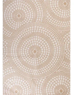 Gulvtæppe ARIBA Hvid Beige 160 x 230 cm Jute