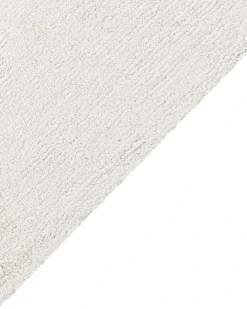 Gulvtæppe ASTAF Cremehvid 140 x 200 cm Bomuld