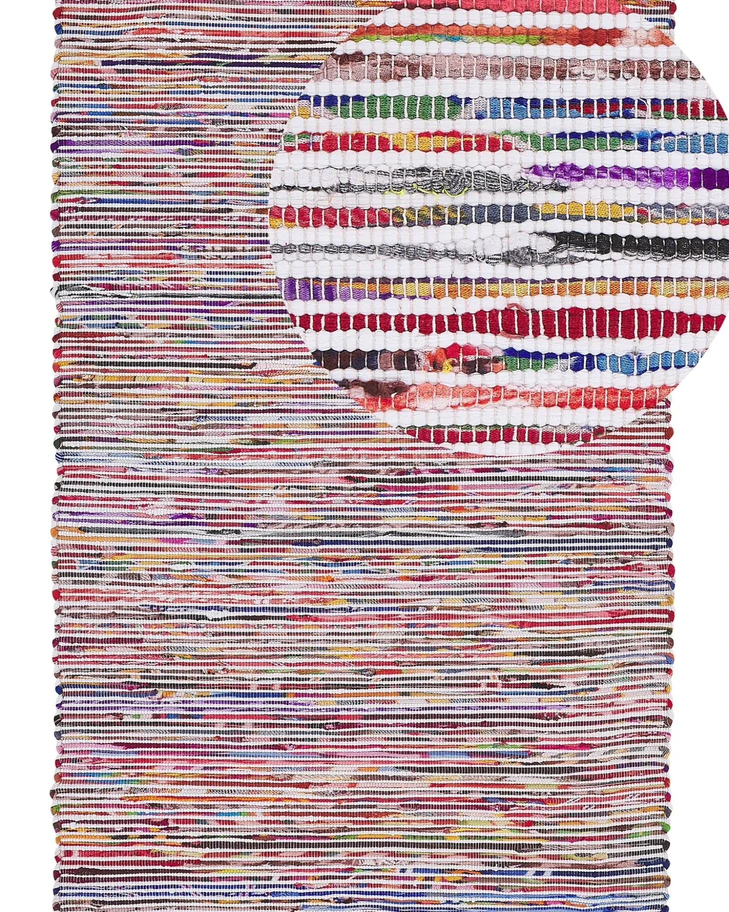 Gulvtæppe BARTIN Hvid 160 x 230 cm
