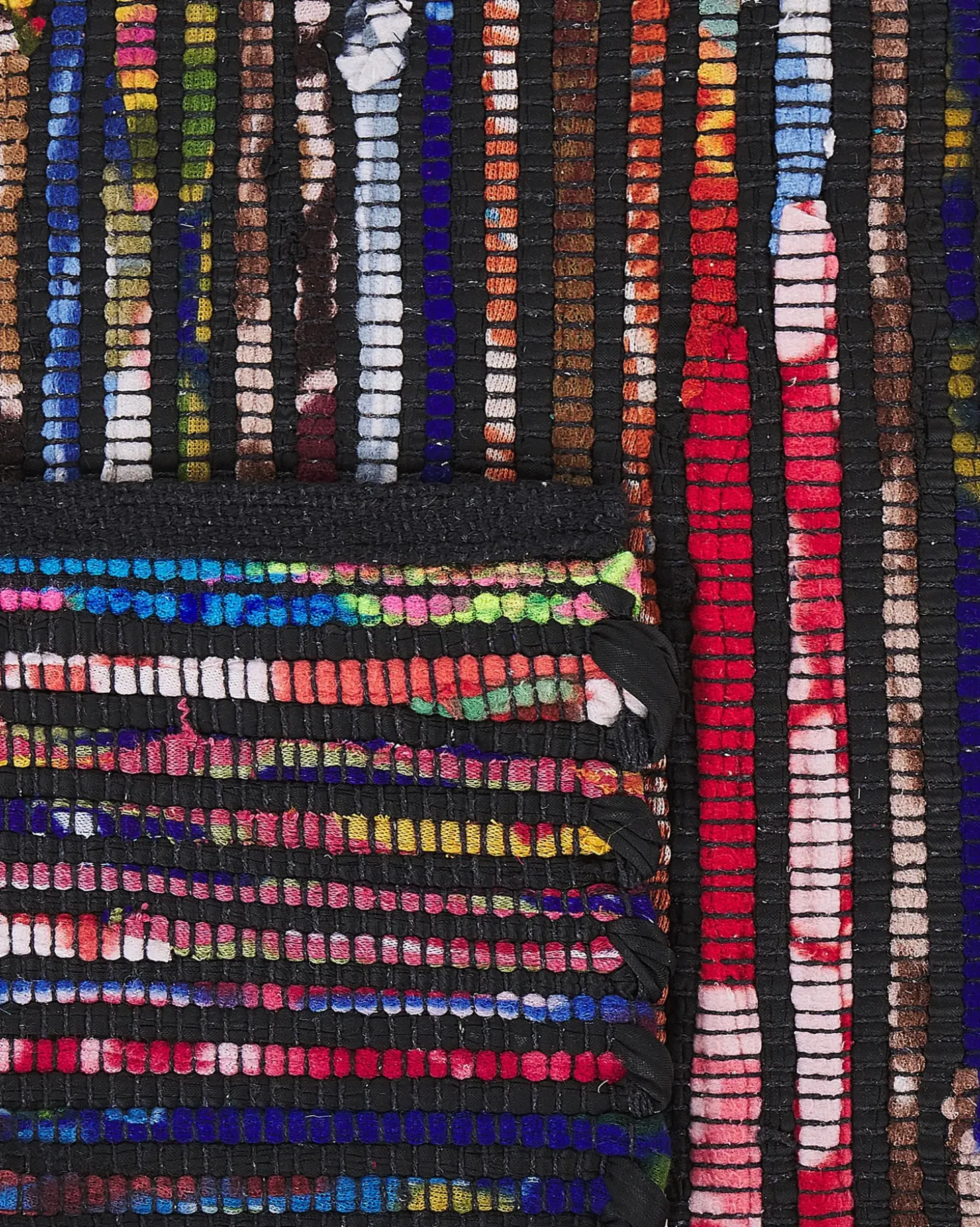Gulvtæppe BARTIN Sort 160 x 230 cm