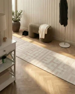 Gulvtæppe BEYDAG Beige 80 x 300 cm