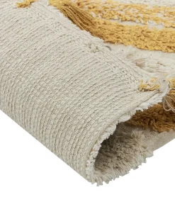 Gulvtæppe BINGOL Gul 160 x 230 cm Bomuld