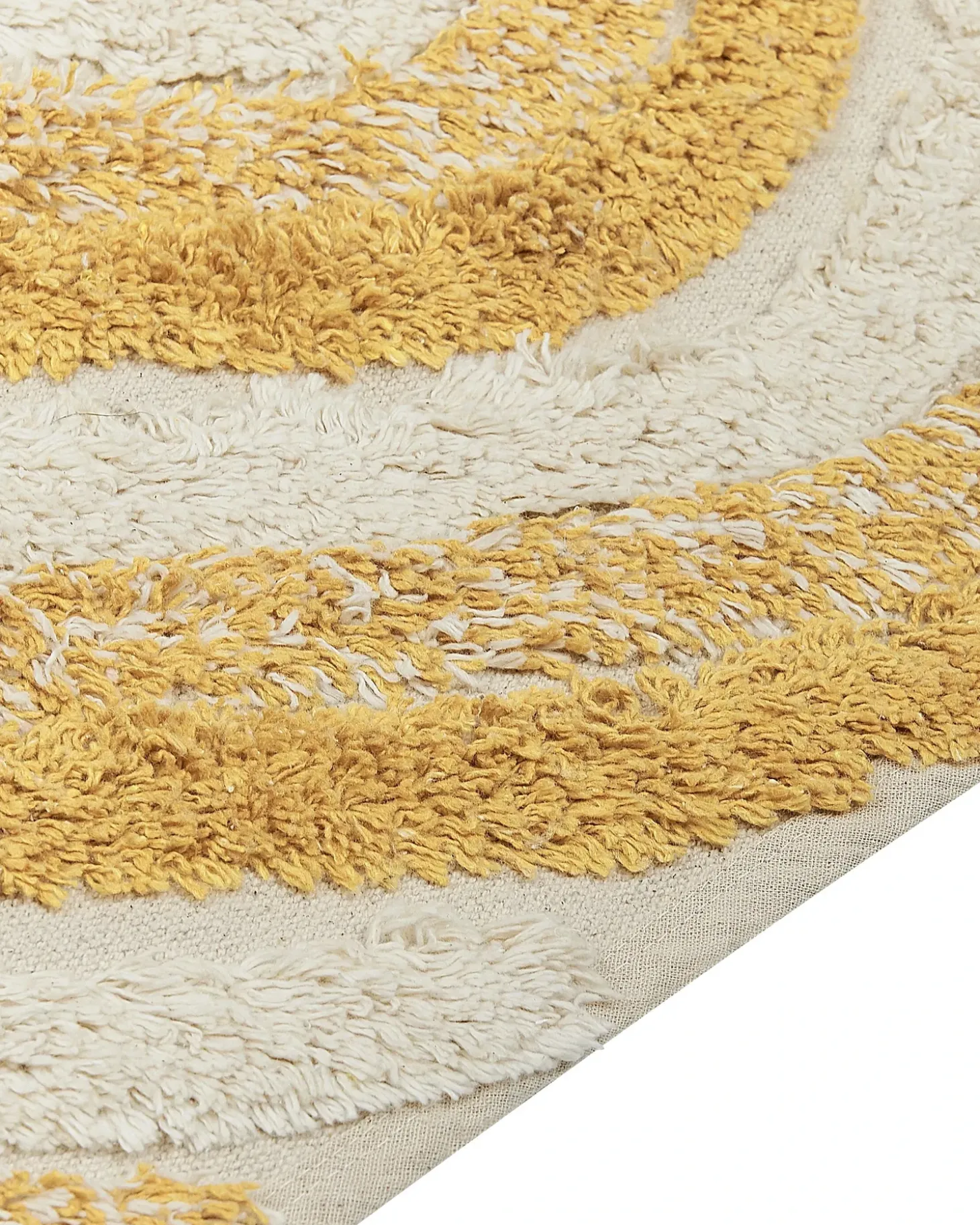 Gulvtæppe BINGOL Gul 160 x 230 cm Bomuld