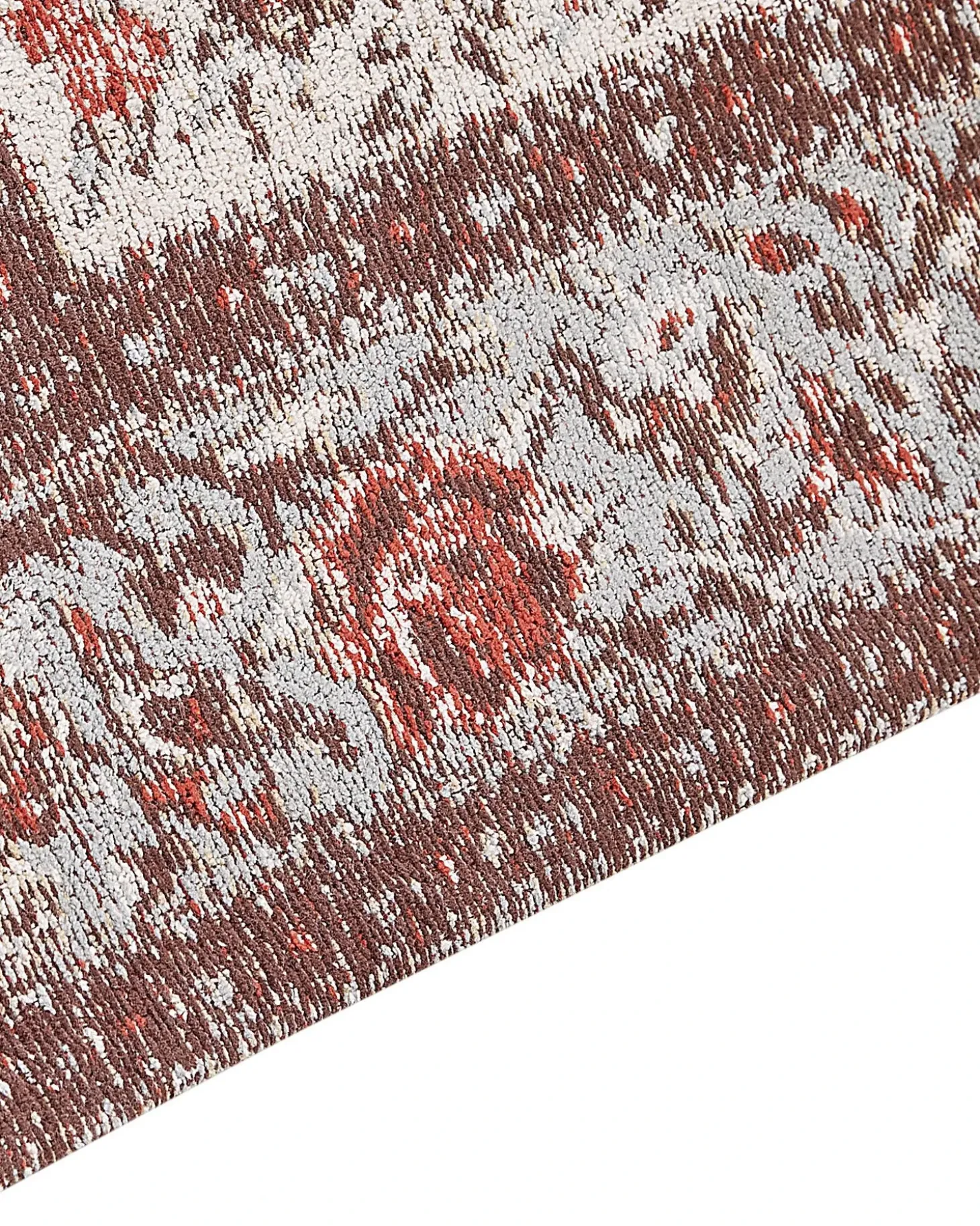 Gulvtæppe BINNISZ Rød 80 x 150 cm Bomuld