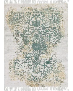 Gulvtæppe BOYALI Lys Beige 160 x 230 cm Viskose