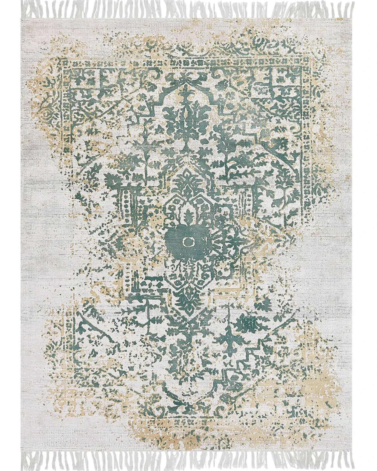 Gulvtæppe BOYALI Lys Beige 160 x 230 cm Viskose