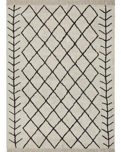 Gulvtæppe BOZKIR Beige 160 x 230 cm Bomuld