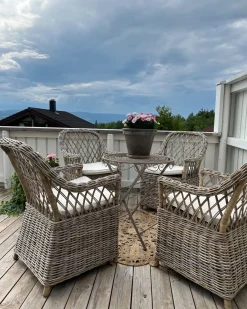 Gulvtæppe BUCAK Beige ø 120 cm Jute