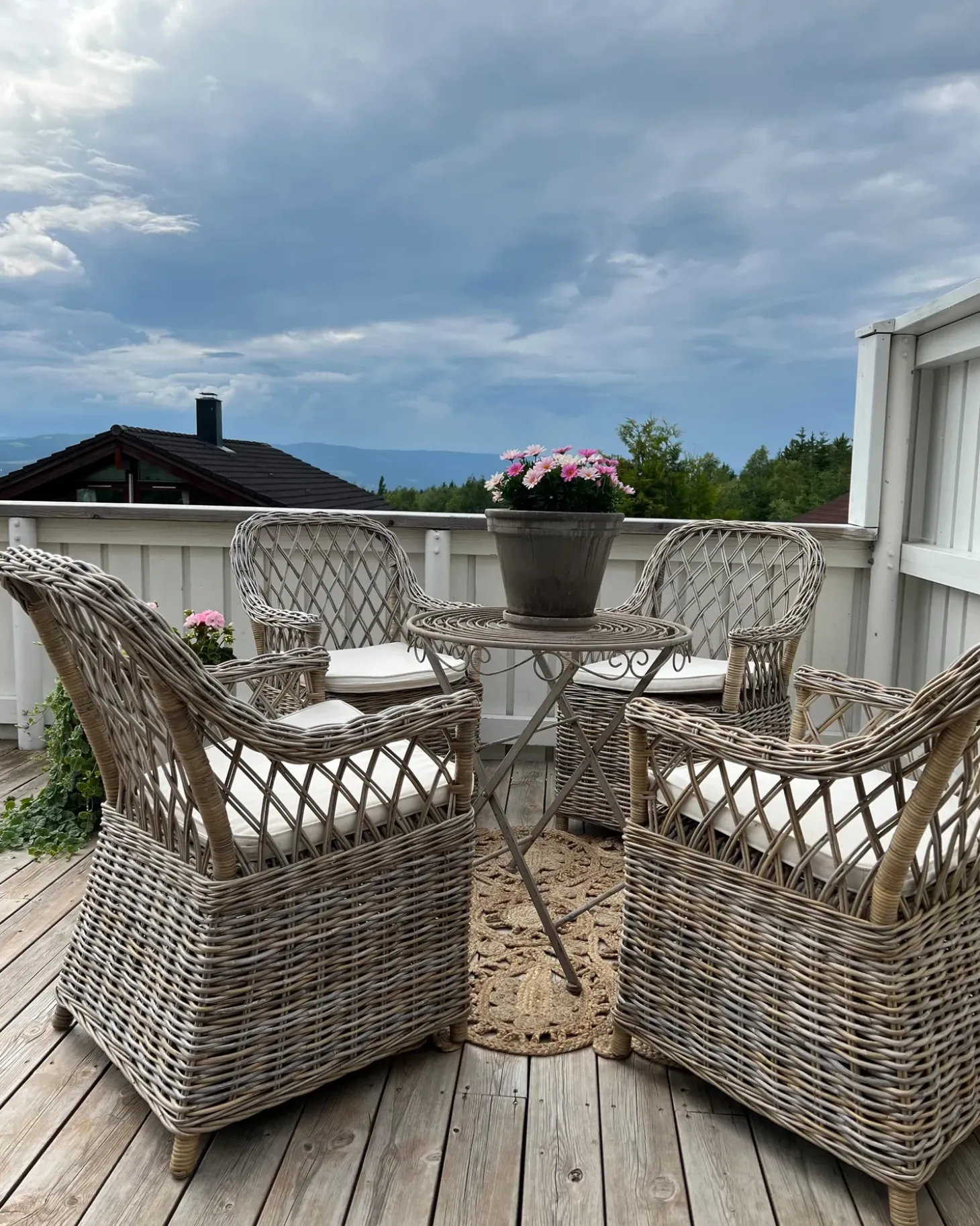 Gulvtæppe BUCAK Beige ø 120 cm Jute