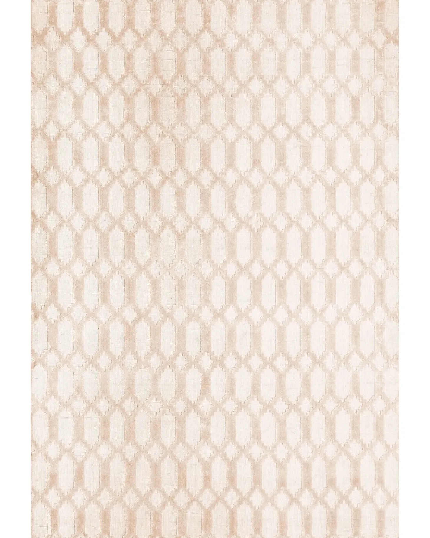 Gulvtæppe CIZRE Beige 160 x 230 cm Viskose
