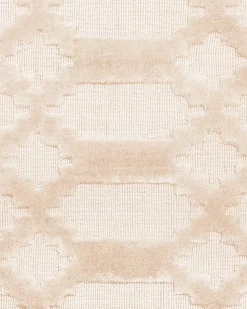 Gulvtæppe CIZRE Beige 160 x 230 cm Viskose