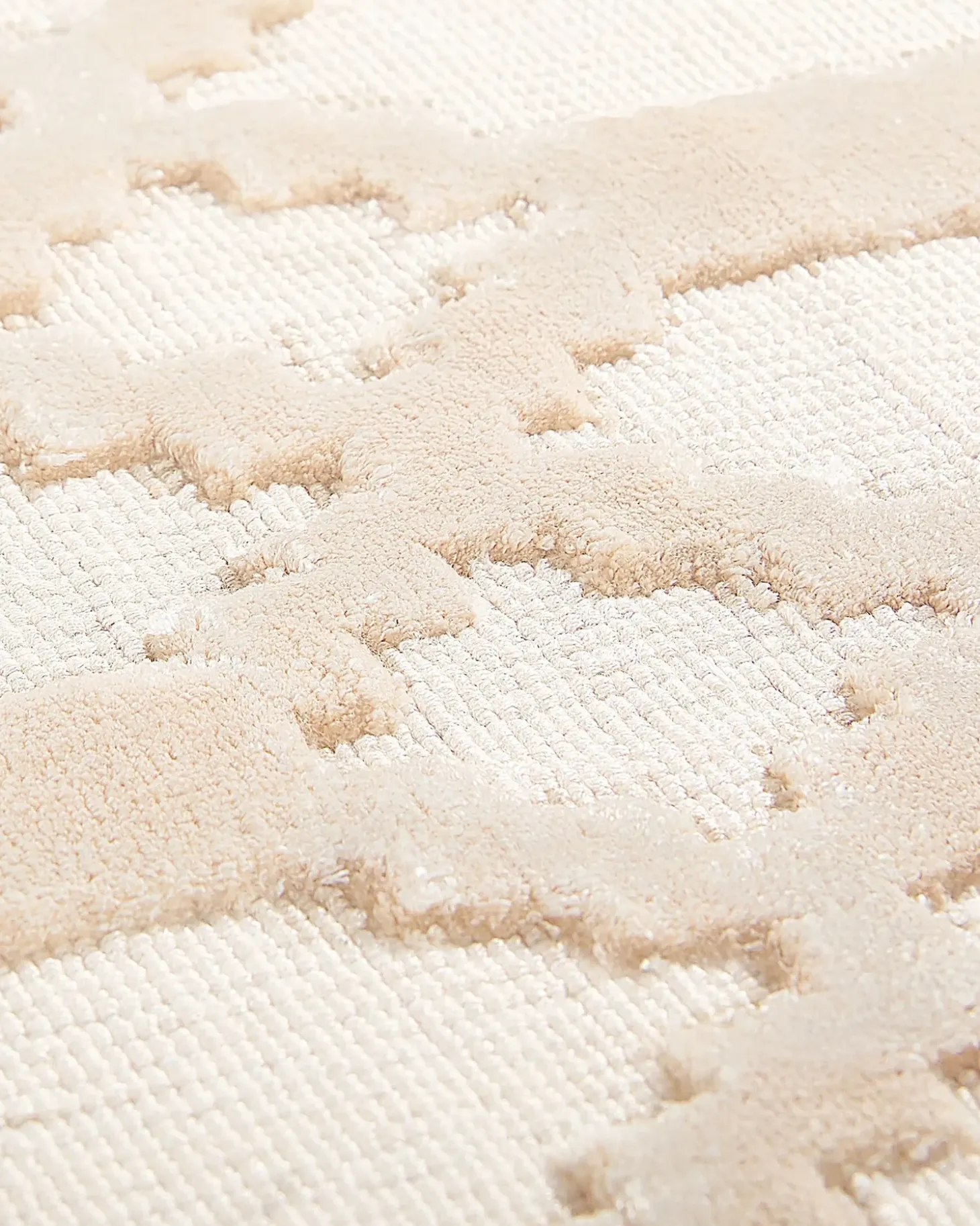 Gulvtæppe CIZRE Beige 160 x 230 cm Viskose