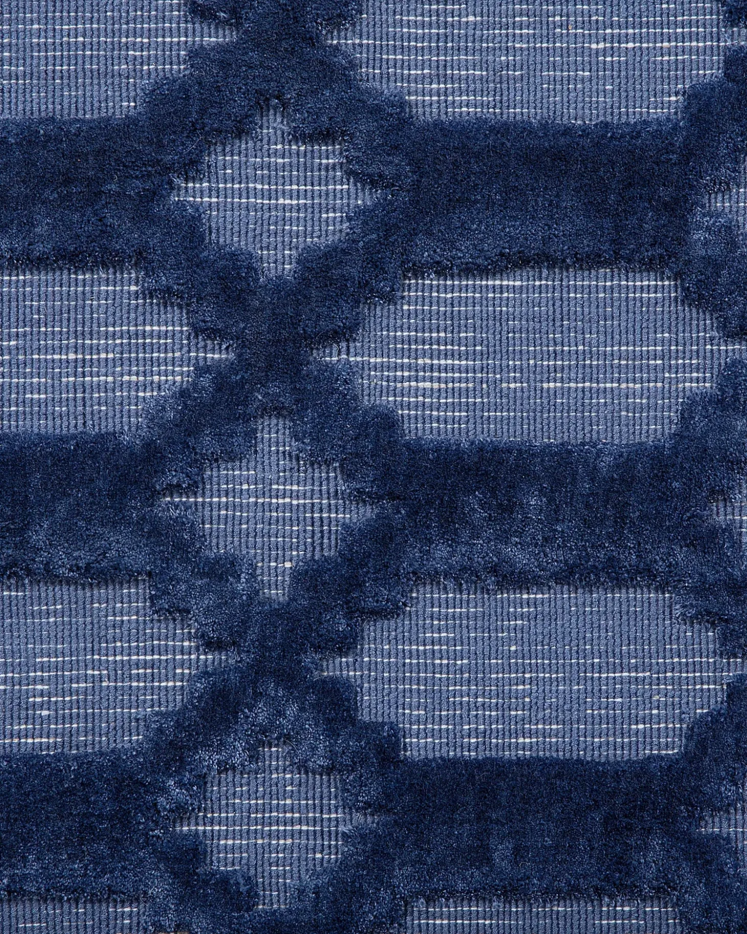 Gulvtæppe CIZRE Navy Blå 160 x 230 cm Viskose