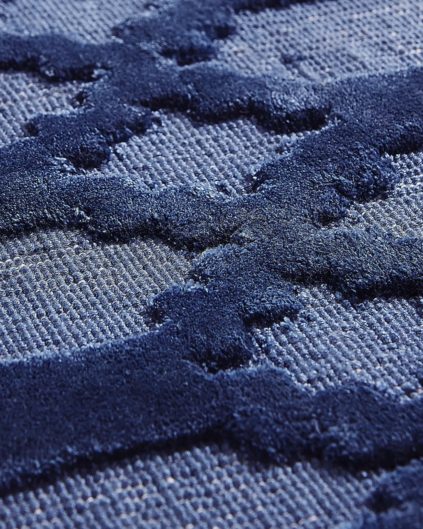 Gulvtæppe CIZRE Navy Blå 160 x 230 cm Viskose