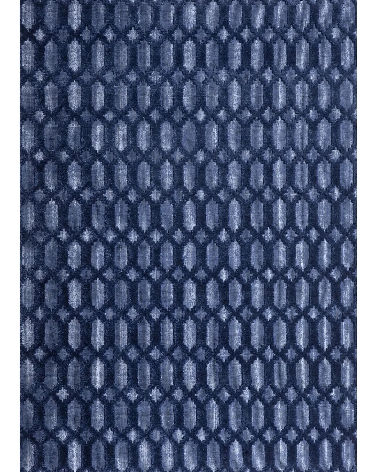 Gulvtæppe CIZRE Navy Blå 160 x 230 cm Viskose