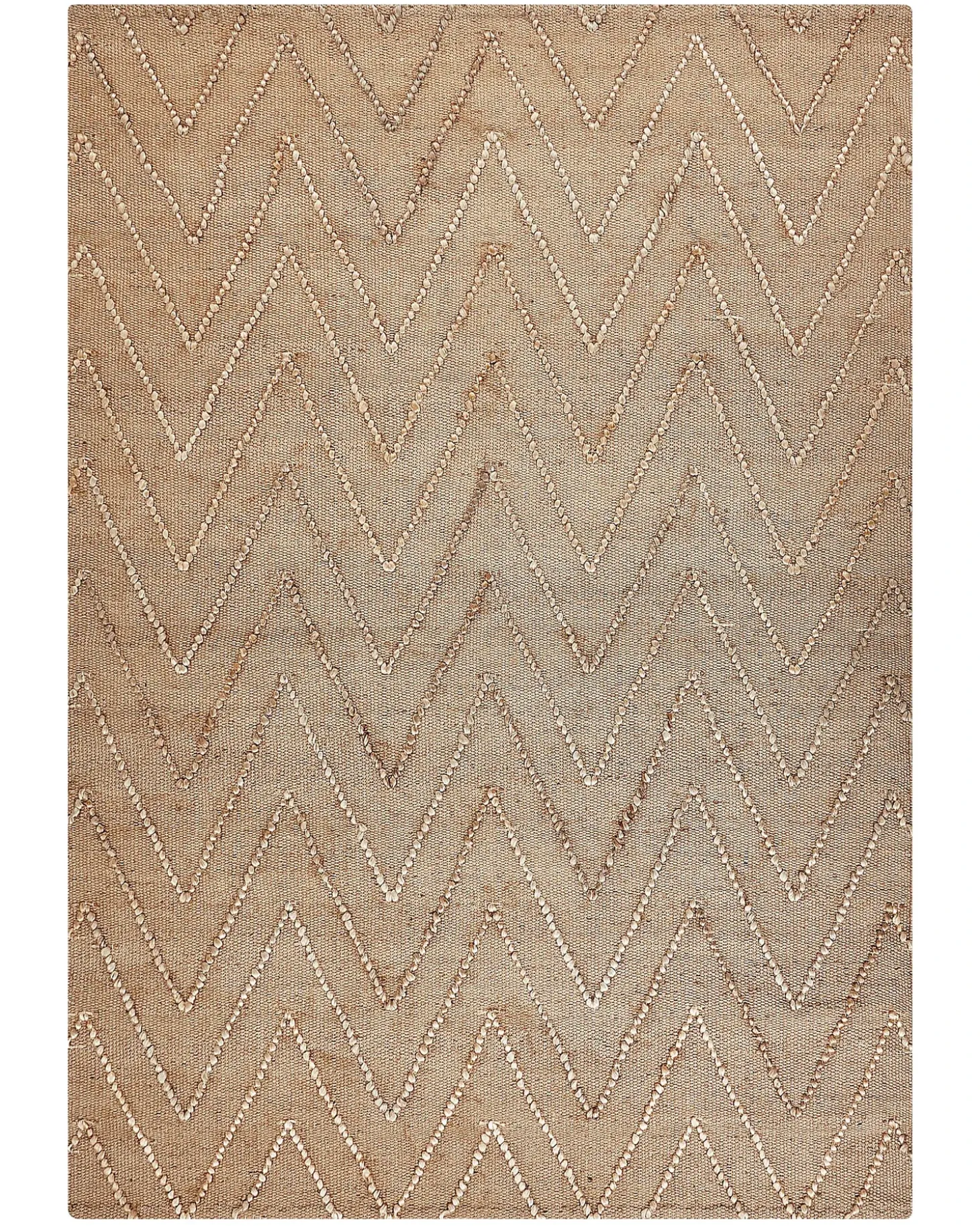 Gulvtæppe DADAY Beige 160 x 230 cm Jute