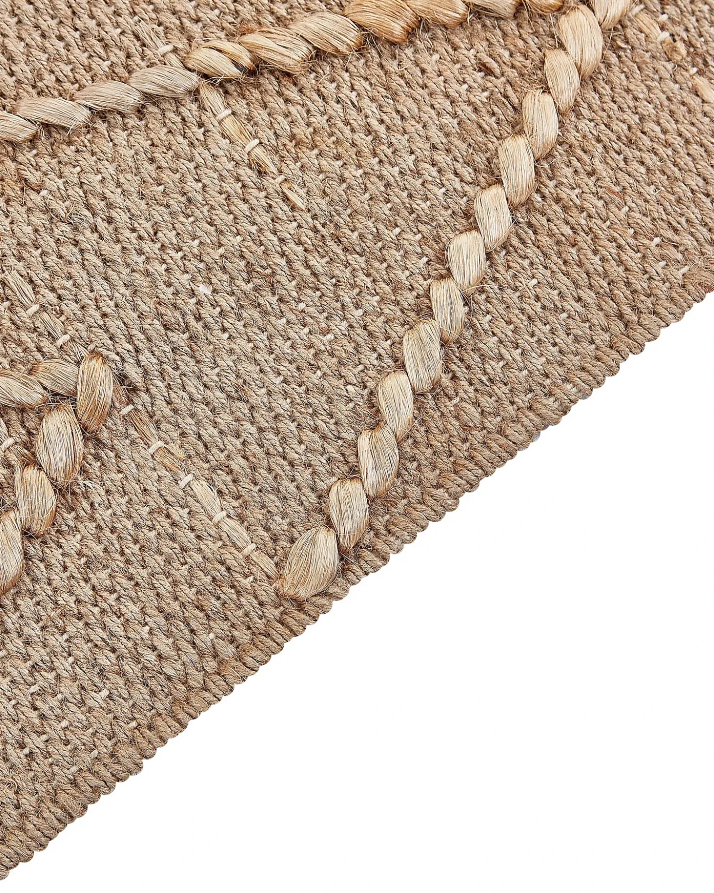 Gulvtæppe DADAY Beige 160 x 230 cm Jute