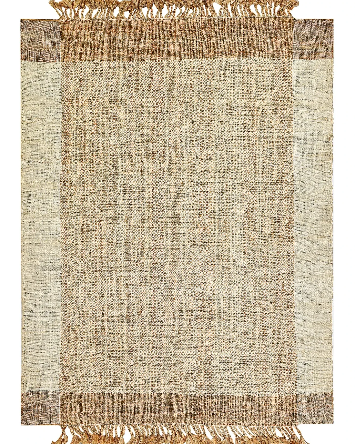 Gulvtæppe DEDEMLI Beige 160 x 230 cm Jute