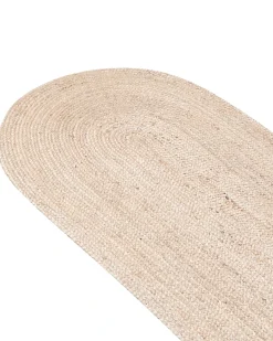 Gulvtæppe DEMIRCI Beige 80 x 300 cm Jute