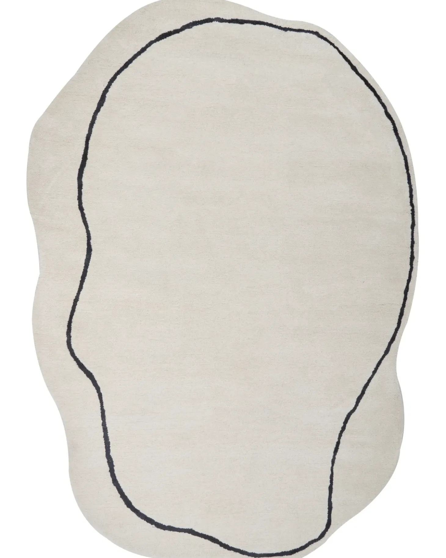 Gulvtæppe DERA Beige 160 x 230 cm Viskose
