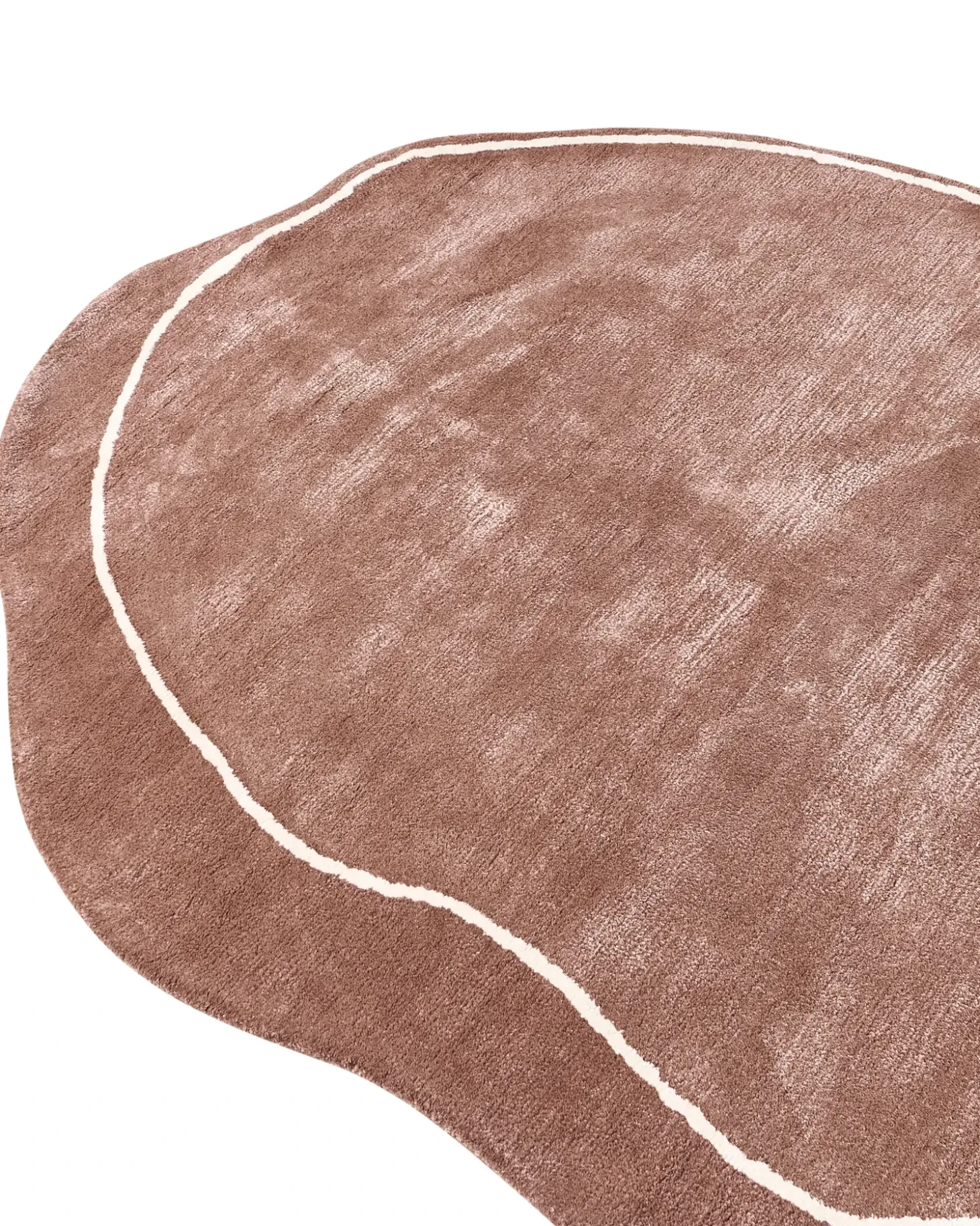 Gulvtæppe DERA Brun 160 x 230 cm Viskose