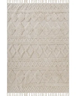 Gulvtæppe DIDIM Beige 160 x 230 cm Bomuld
