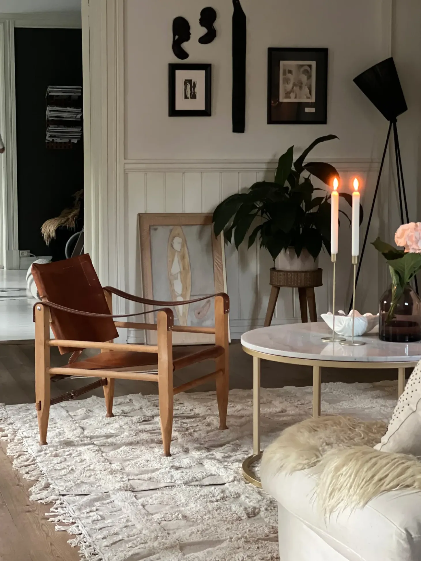Gulvtæppe DIDIM Beige 160 x 230 cm Bomuld