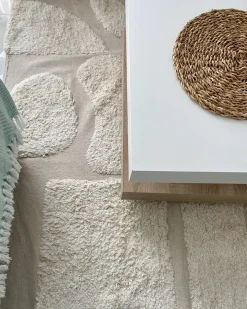 Gulvtæppe DIYADIN Beige 160 x 230 cm Bomuld