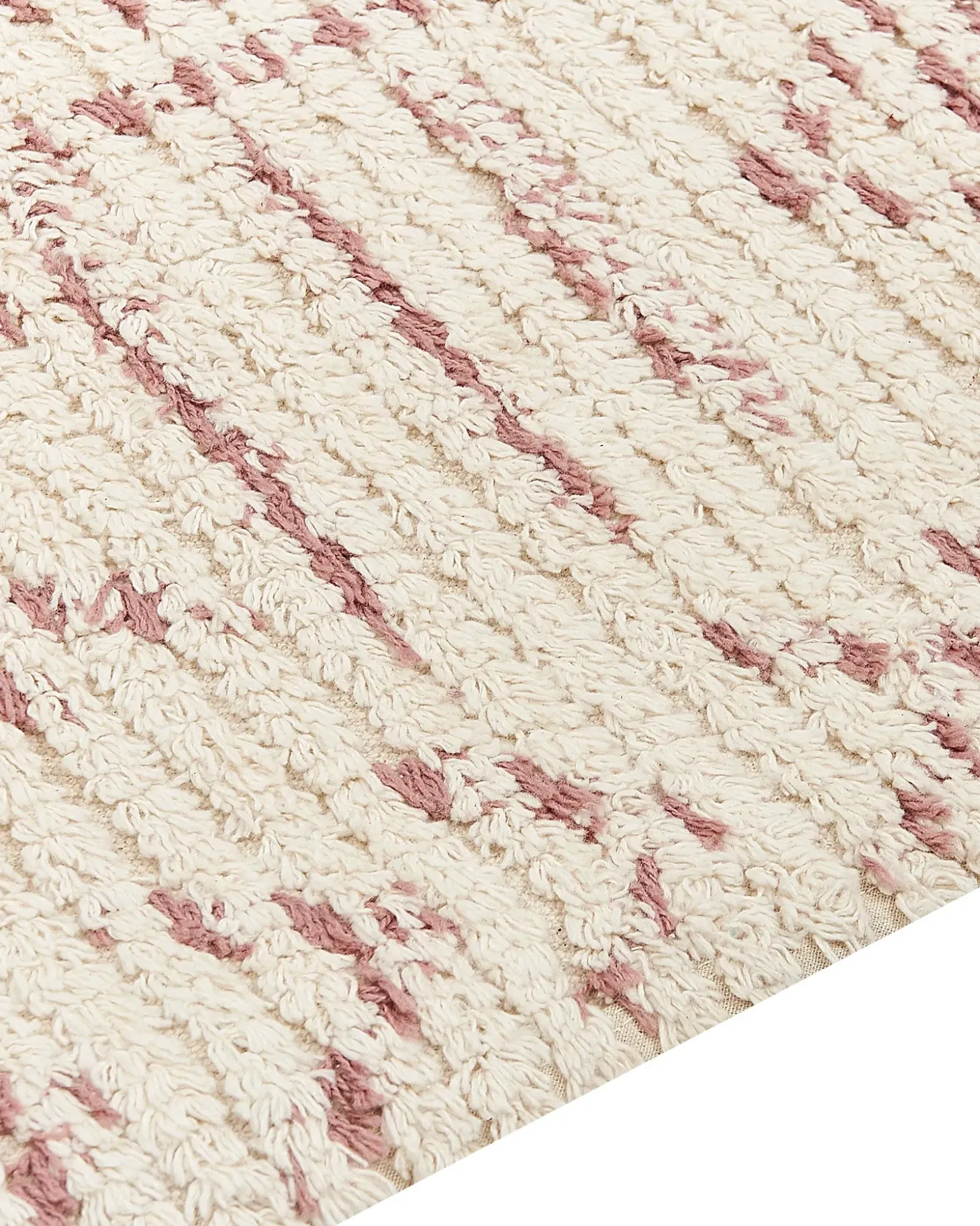 Gulvtæppe EDIRNE Beige 160 x 230 cm Bomuld