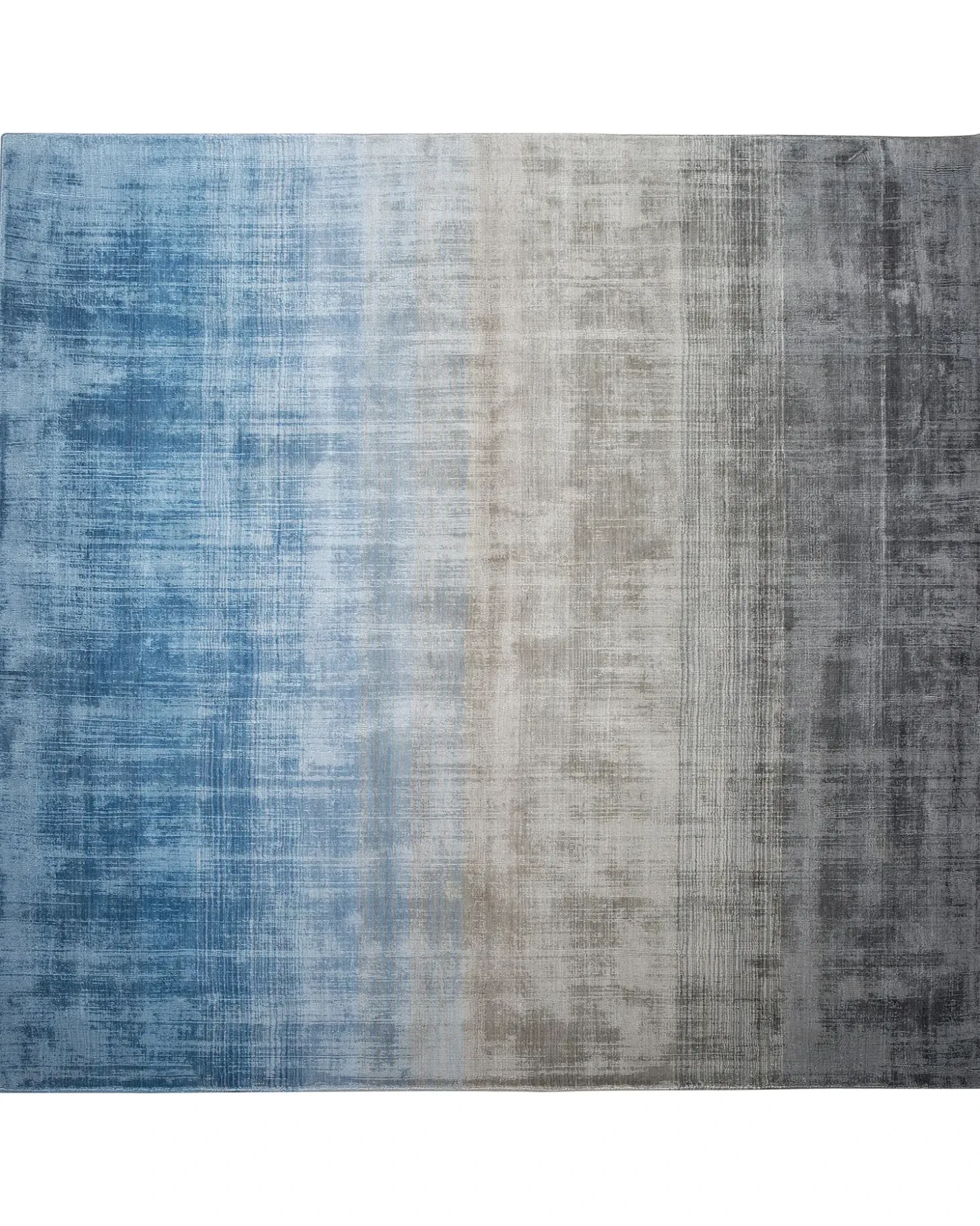 Gulvtæppe ERCIS Blå 200 x 200 cm Viskose