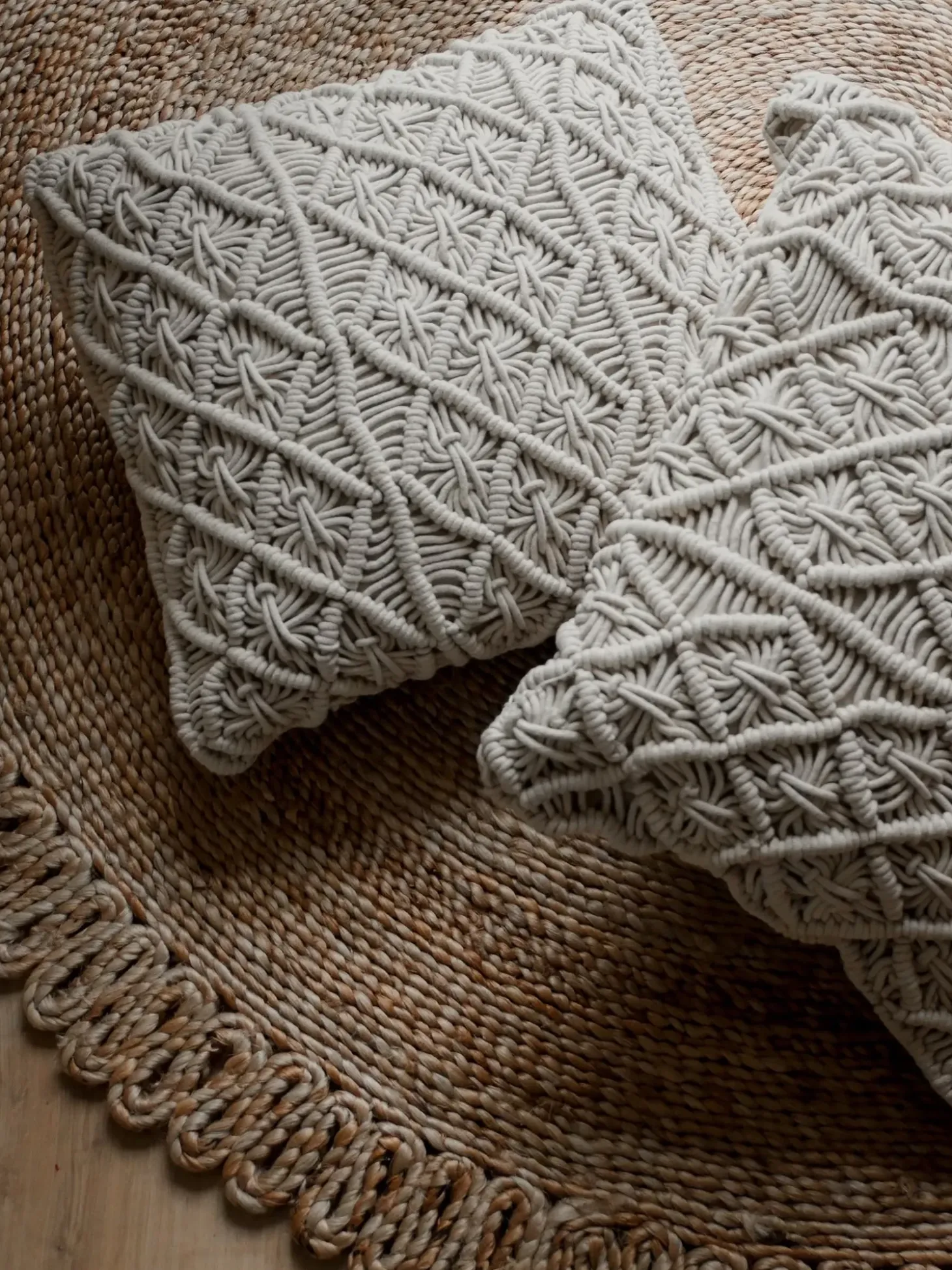 Gulvtæppe ERENCE Beige ø 140 cm