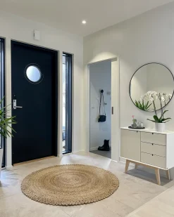 Gulvtæppe ERENCE Beige ø 140 cm