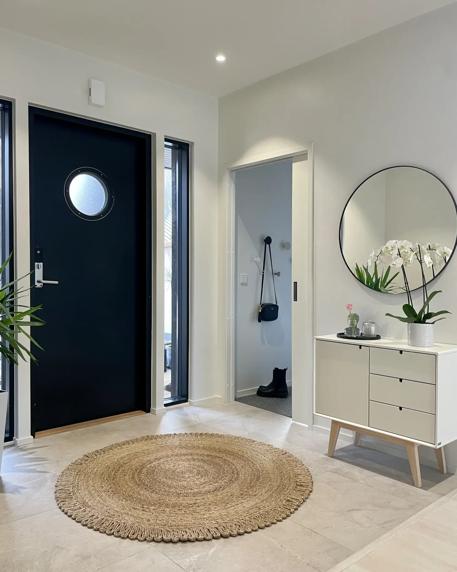 Gulvtæppe ERENCE Beige ø 140 cm