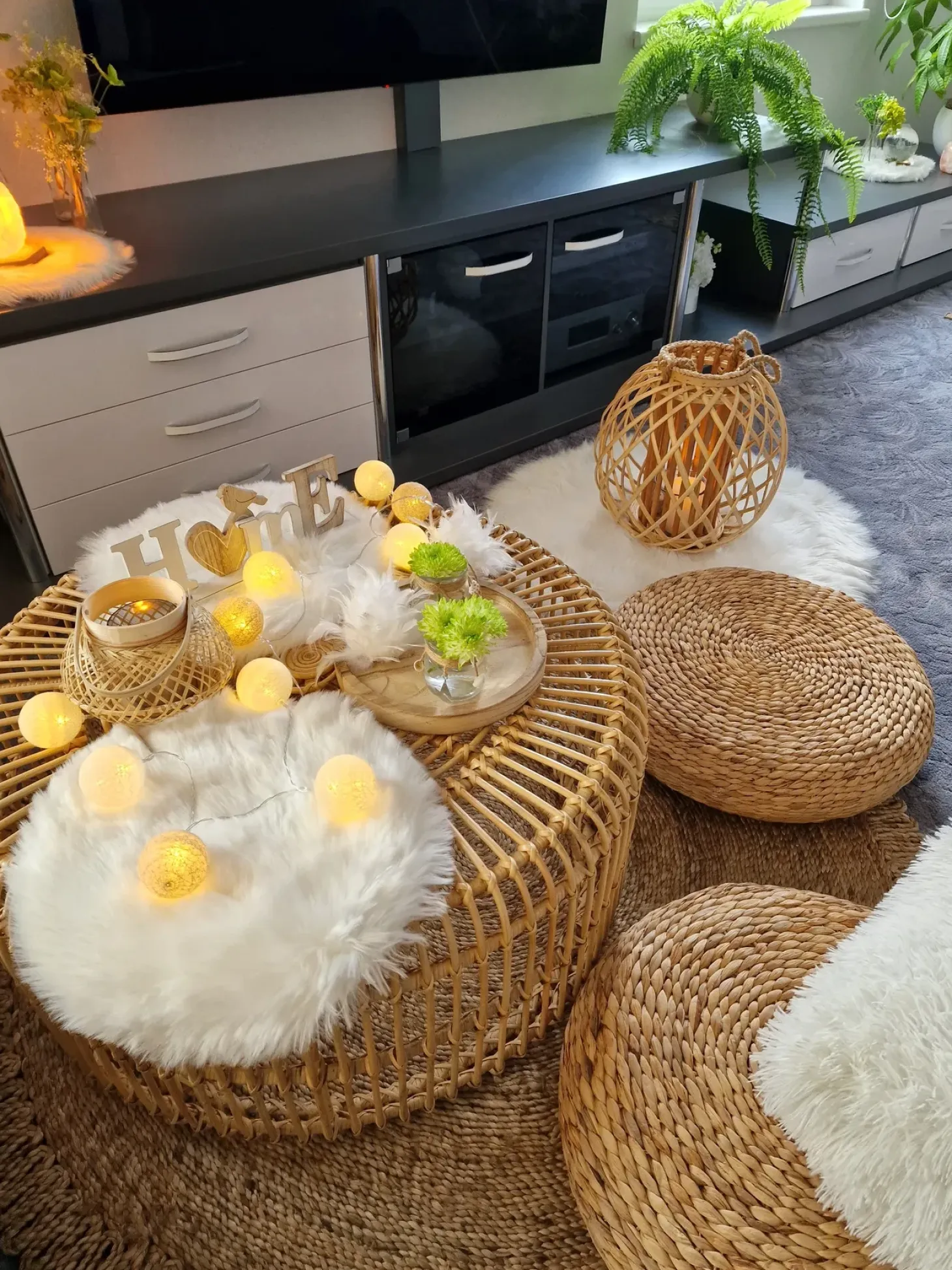 Gulvtæppe ERENCE Beige ø 140 cm