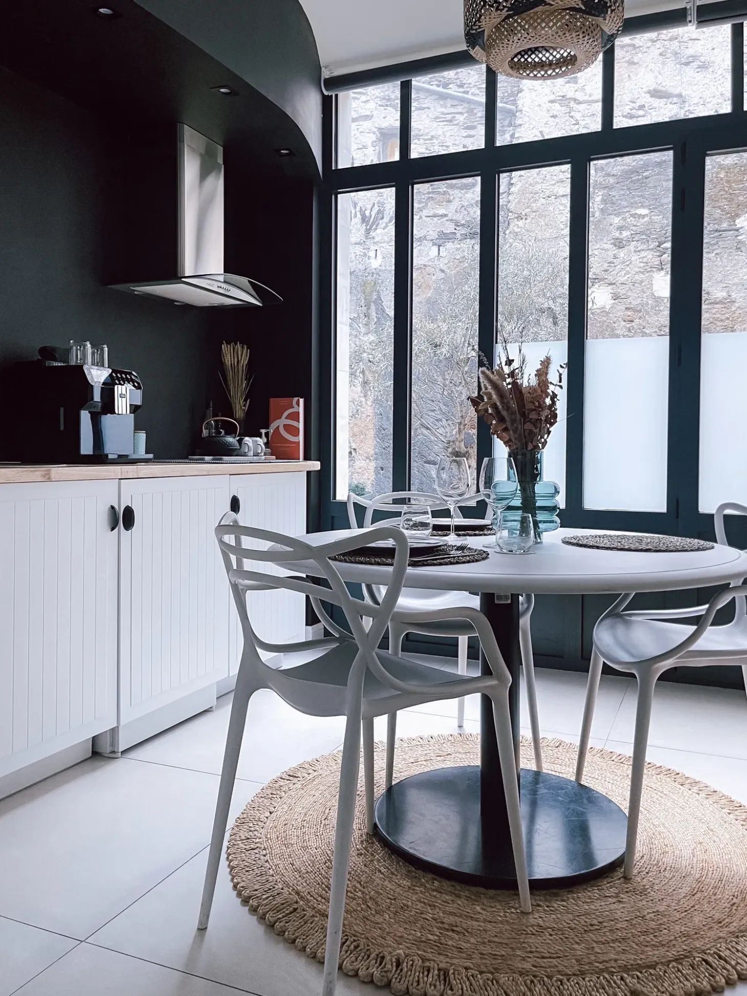 Gulvtæppe ERENCE Beige ø 140 cm