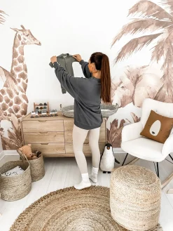Gulvtæppe ERENCE Beige ø 140 cm