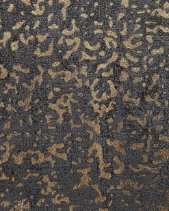Gulvtæppe ESEL Guld 80 x 150 cm Viskose