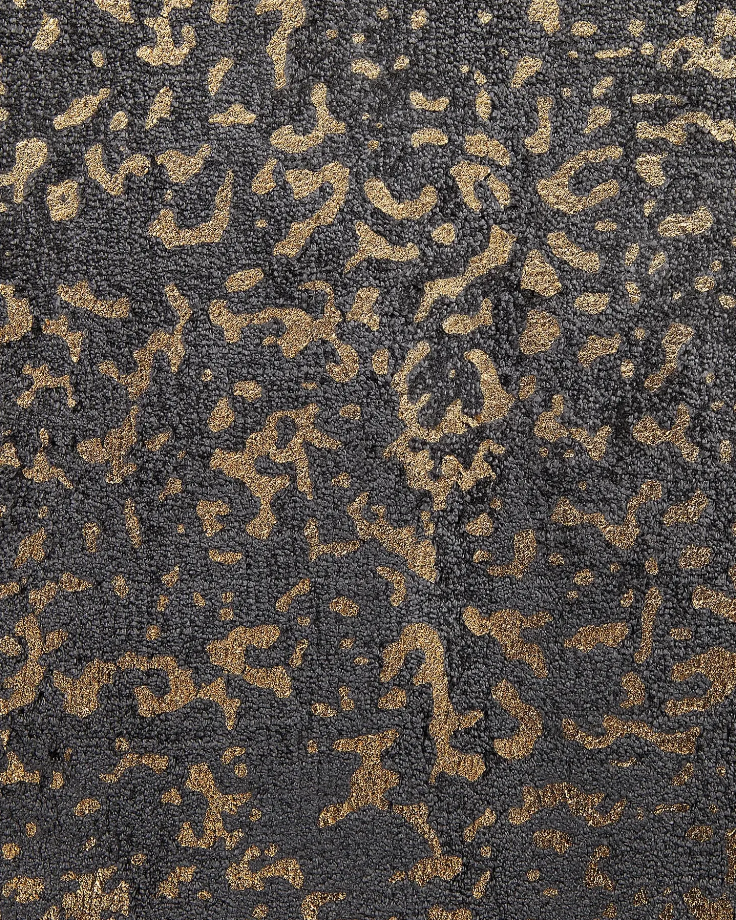 Gulvtæppe ESEL Guld 80 x 150 cm Viskose
