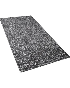 Gulvtæppe ESEL Sølv 80 x 150 cm Viskose