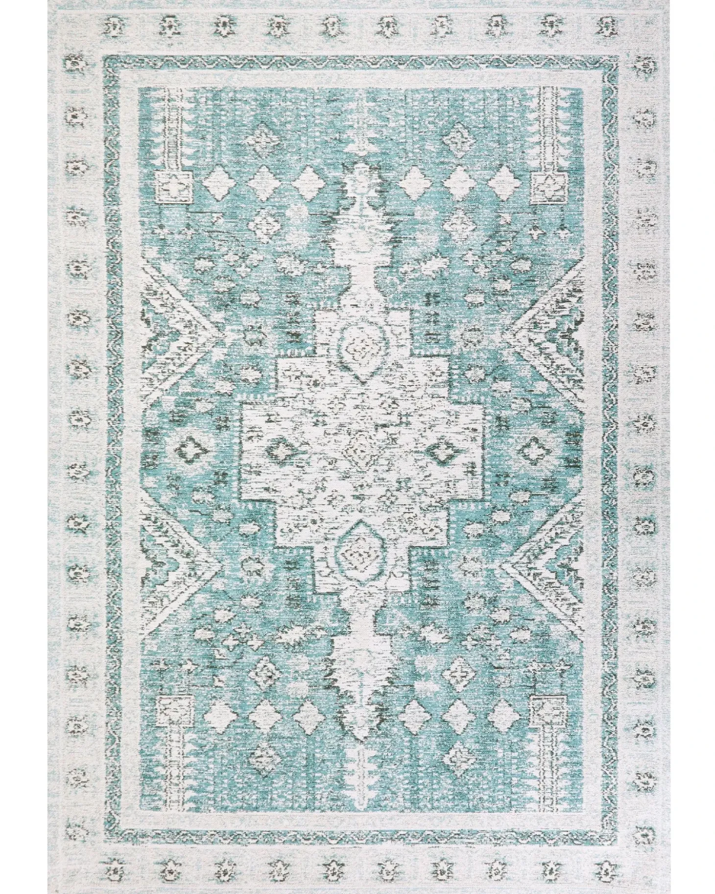Gulvtæppe FULLA Mintgrøn 160 x 230 cm Bomuld