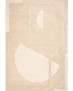 Gulvtæppe GAYA Beige 200 x 300 cm Uld