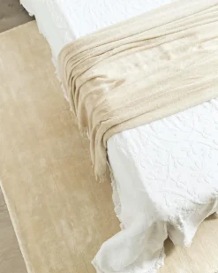 Gulvtæppe GESI II Lys Beige 160 x 230 cm Viskose