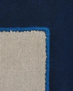 Gulvtæppe GESI II Navy Blå 160 x 230 cm Viskose