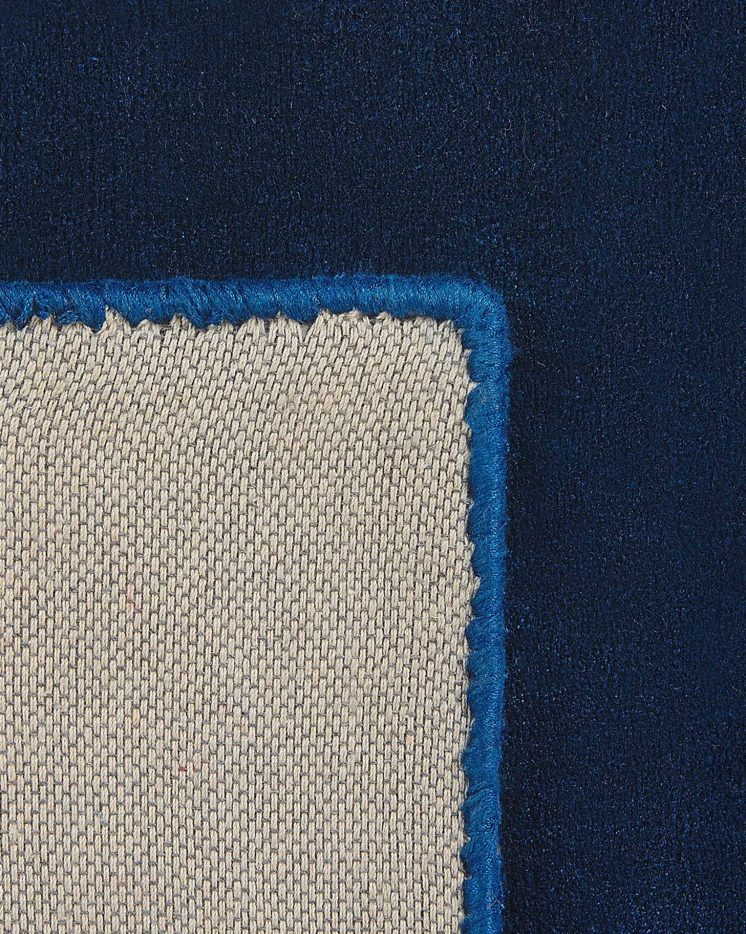 Gulvtæppe GESI II Navy Blå 160 x 230 cm Viskose