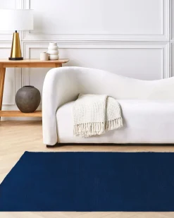 Gulvtæppe GESI II Navy Blå 160 x 230 cm Viskose