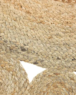 Gulvtæppe GOLGEN Beige ø 120 cm Jute